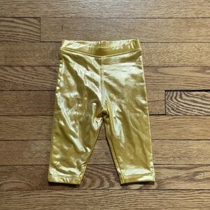 Monica + Andy Gold Leggings - Size 6-9 Months